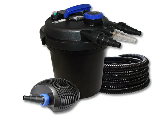 SunSun CPF-250 set filtro a pressione 6000 l/h UVC 11W tubo 25 m