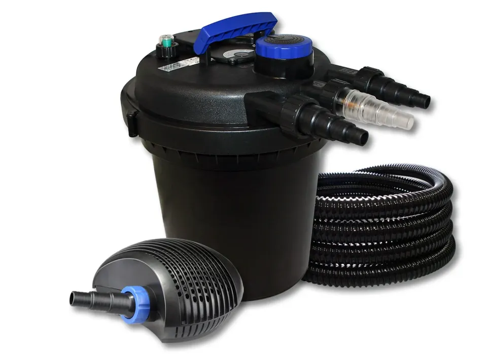 SunSun CPF-250 set filtro a pressione 6000 l/h UVC 11W tubo 25 m