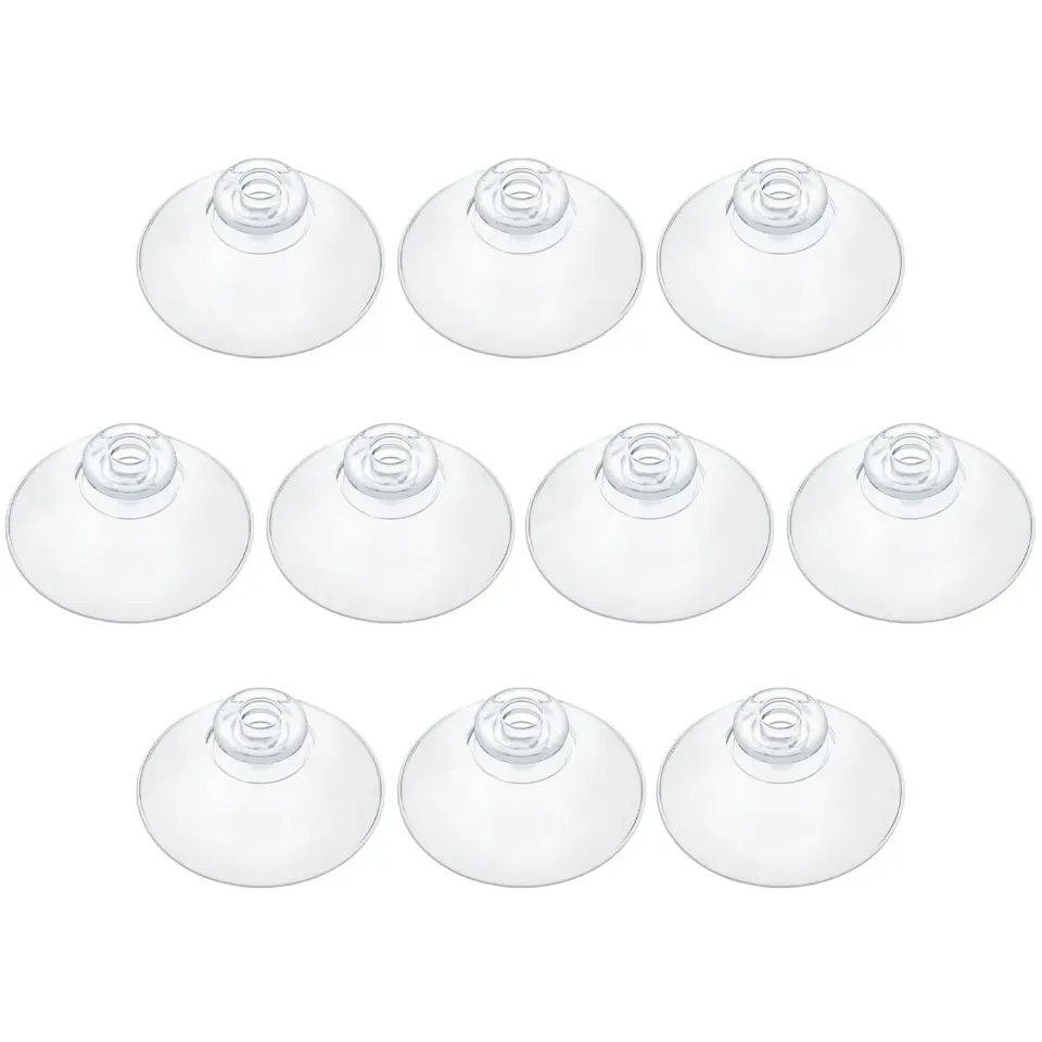 Pawfly Ventose Trasparenti 4,5 cm 10 Pezzi Multiuso