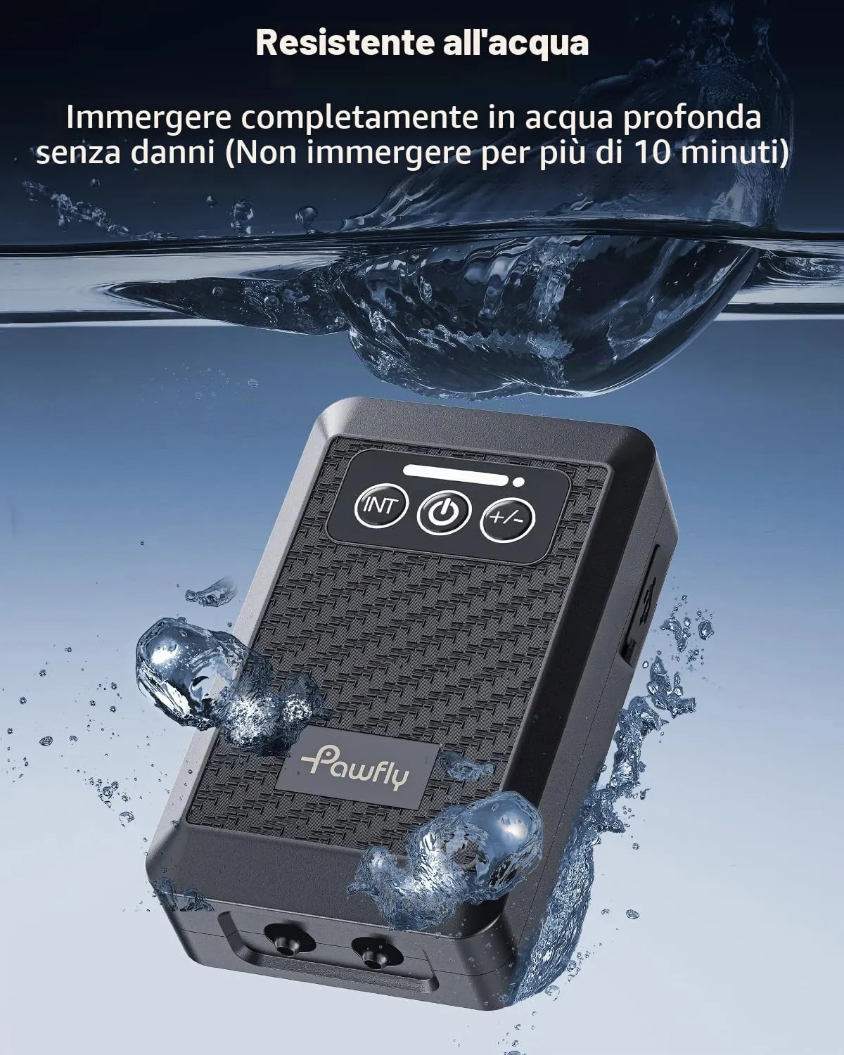 Pawfly pompa aria batteria USB 3W 40-230 L portatile