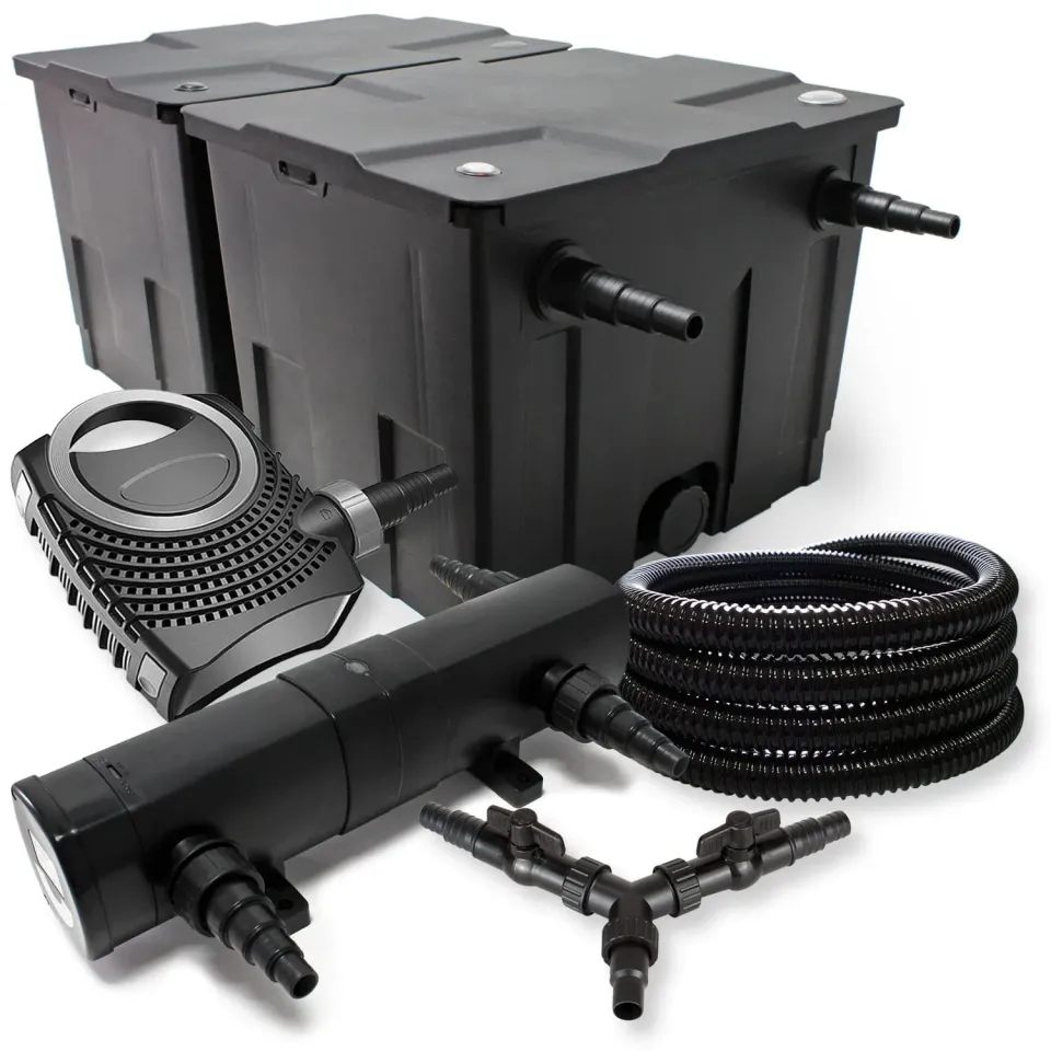 SunSun CBF-350B set filtro laghetto 60000 l UVC 36W pompa tubo