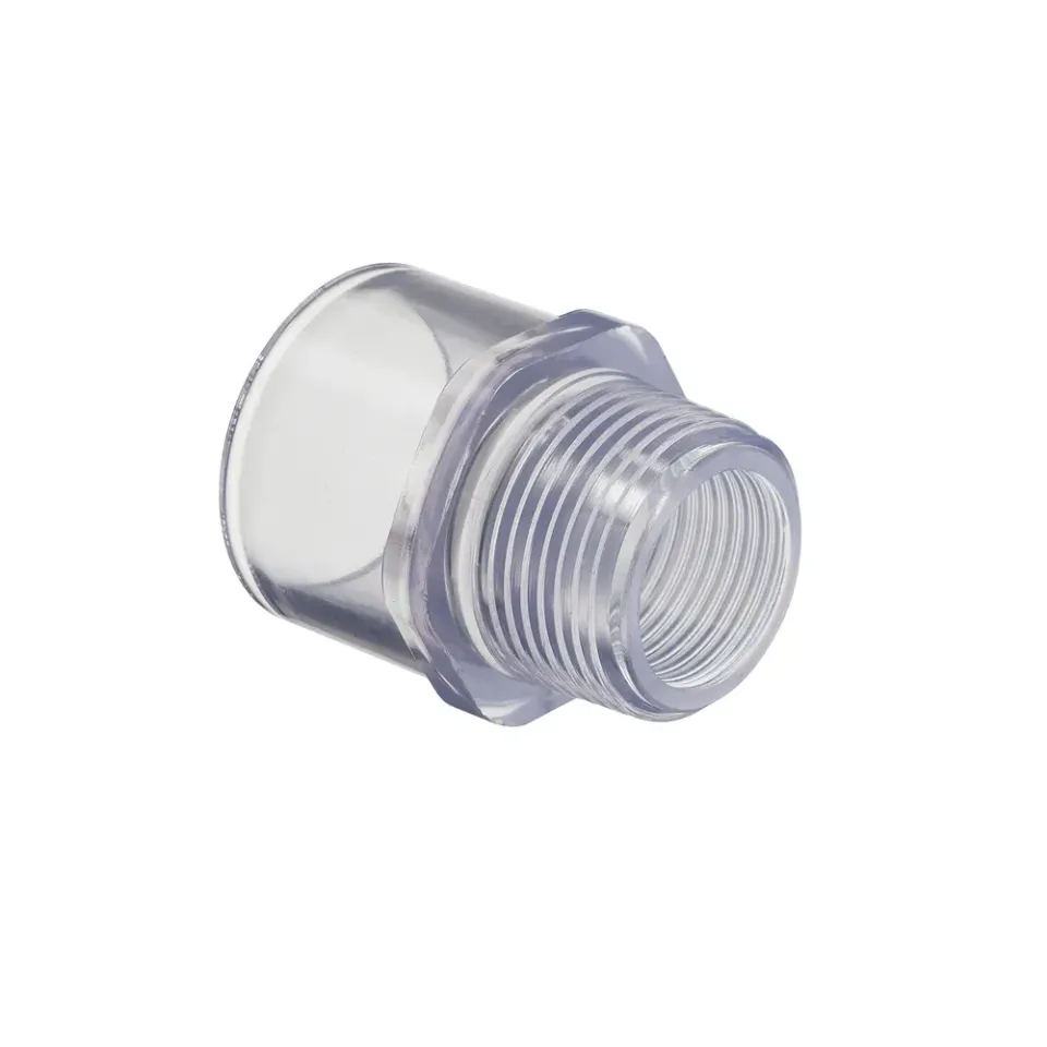 Aquariatech Raccorderia nipplo maschio 3/4" acrilico Ø20 trasparente