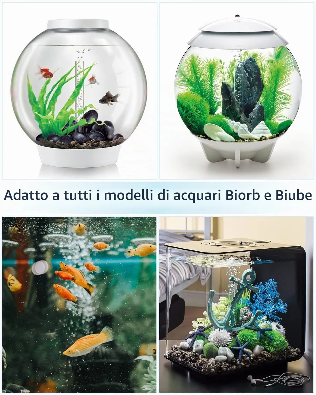 Pawfly HS-55 pietra porosa acquario 10 pezzi bolle medie