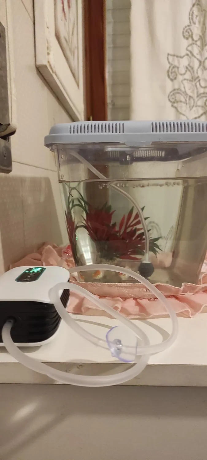 Pawfly Pompa Aria Acquario Ricaricabile 19-76 L USB