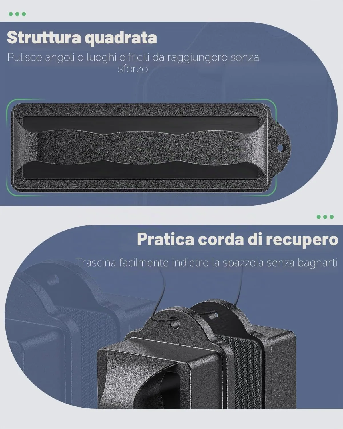 Pawfly Spazzola Magnetica Acquario 10 cm Vetro 1,5 cm