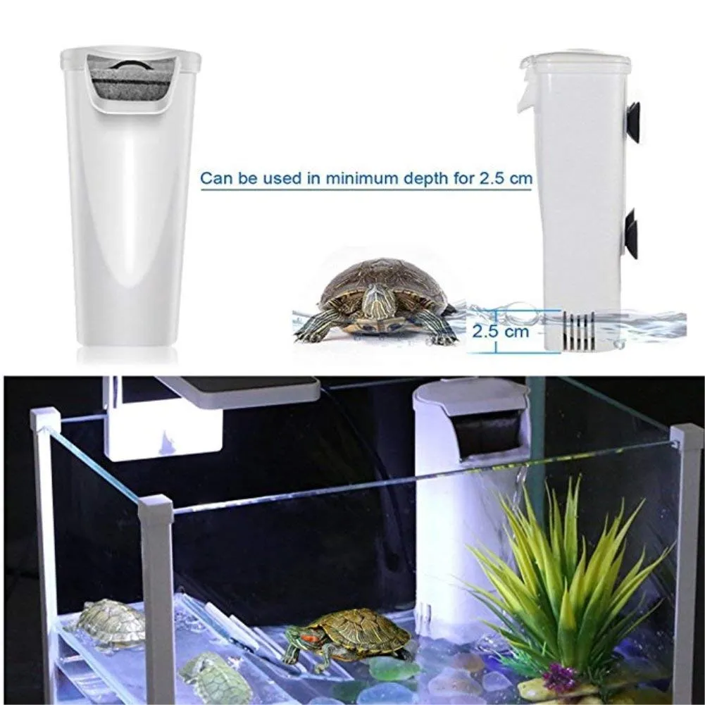 LONDAFISH Filtro Tartarughiera Basso Livello 200 l/h