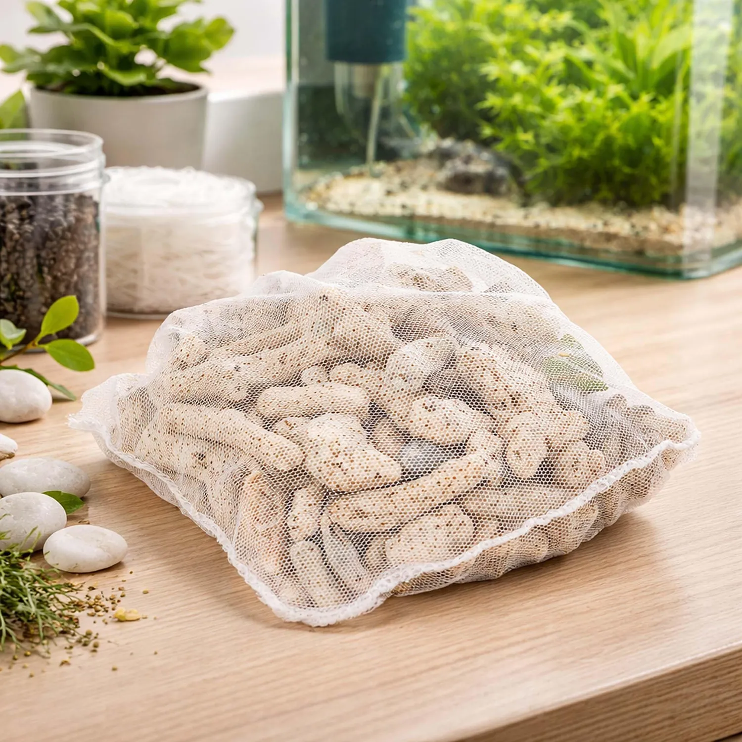 SunSun sabbia corallina grossolana 0,5 kg marino dolce