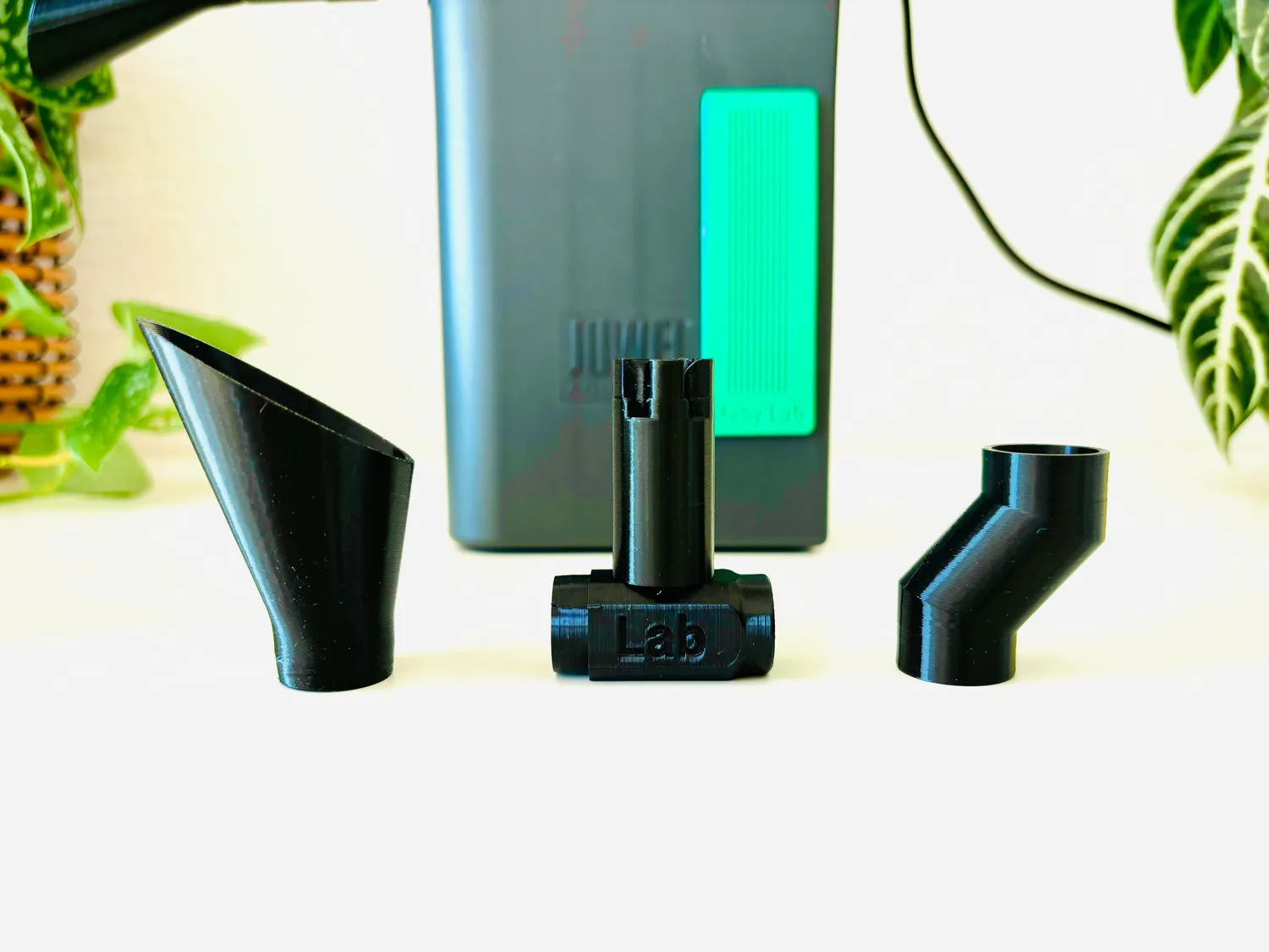 Moby Lab Bioflow One lily pipe skimmer cover set nero