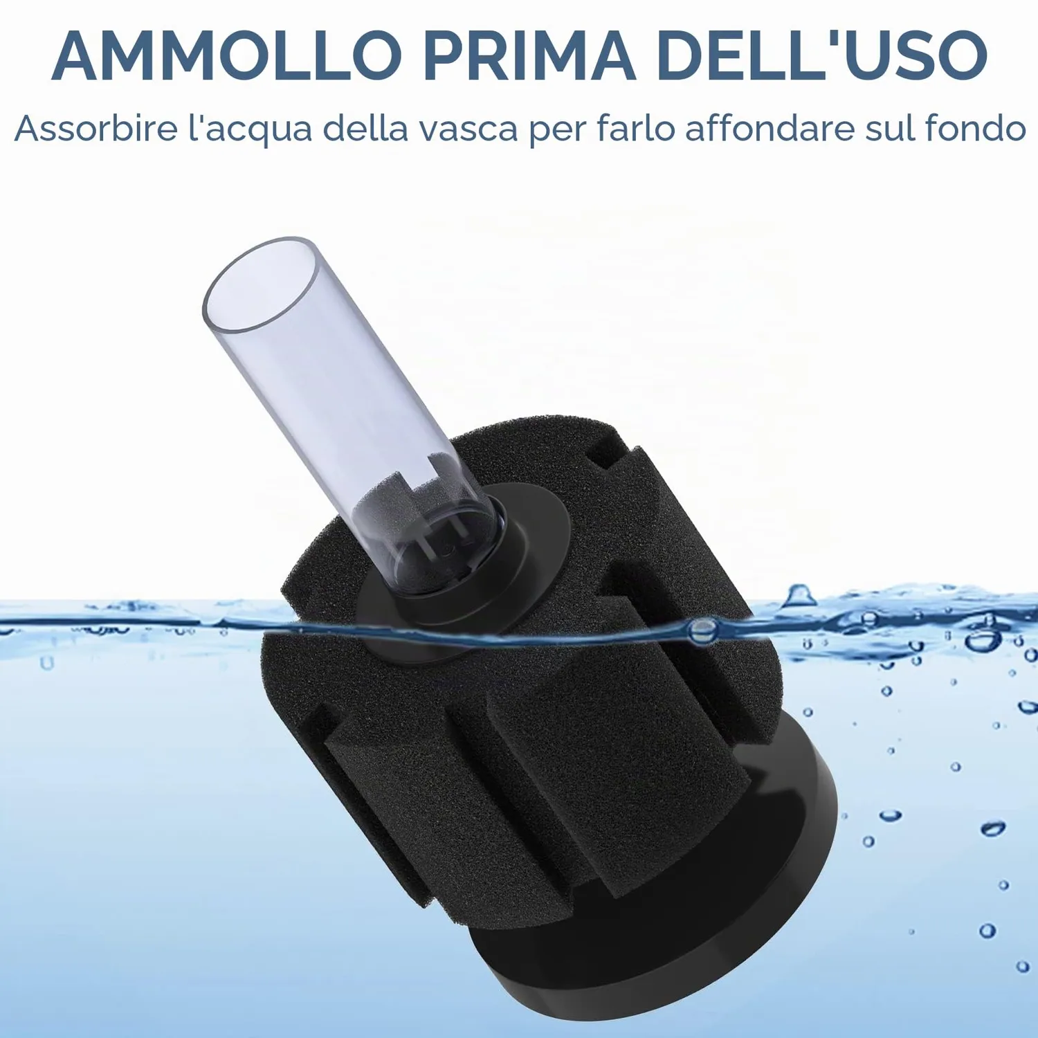 Pawfly Filtro a Spugna Acquario 120L per Avannotti e Betta