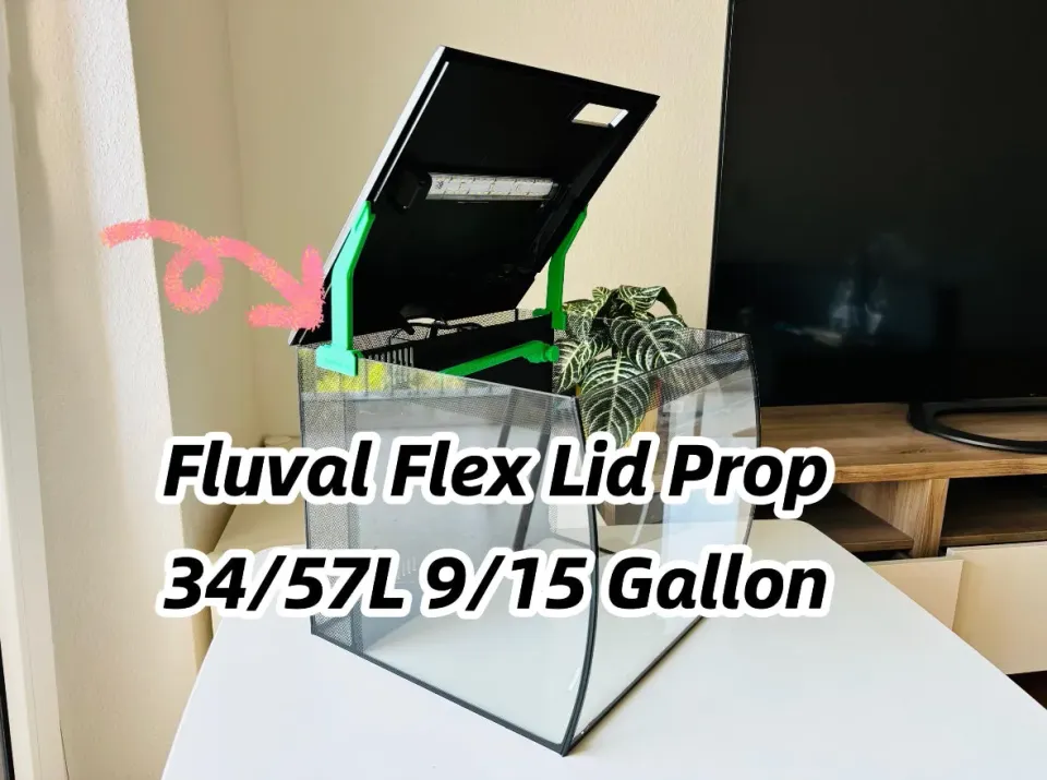 Moby Lab Fluval Flex 34L supporto coperchio acquario PETG