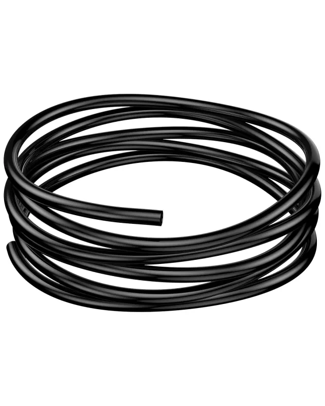 Pawfly Tubo Aria PVC Nero 2 m 4-6 mm per Pompe Acquario