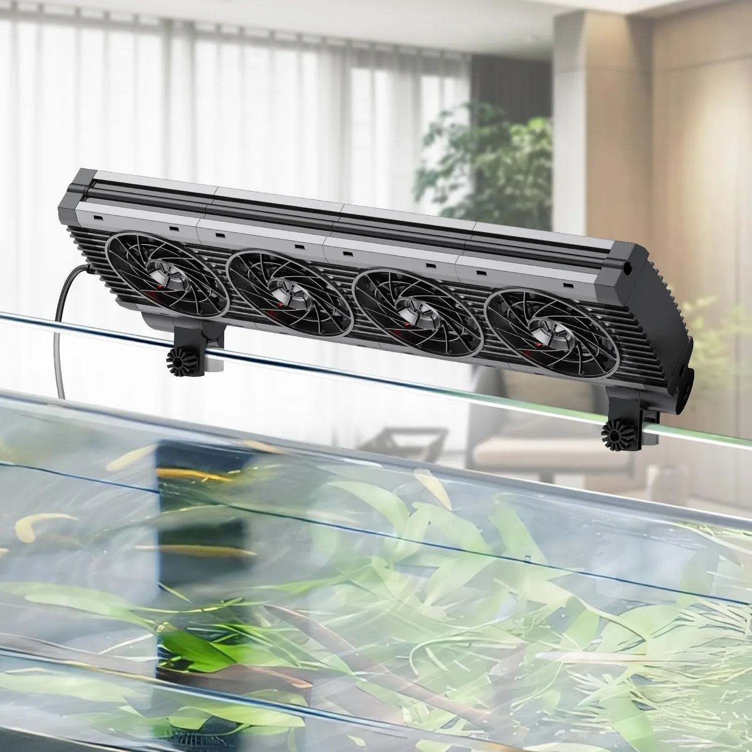Pawfly Ventola Raffreddamento Acquario 1 Ventola Timer