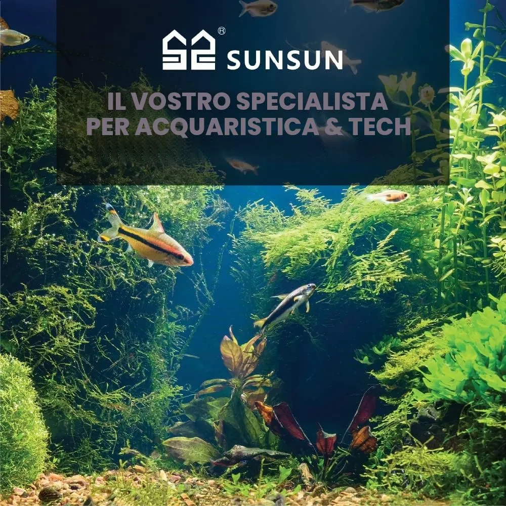 SunSun CPF-2500 tubo quarzo vetro filtro pressione