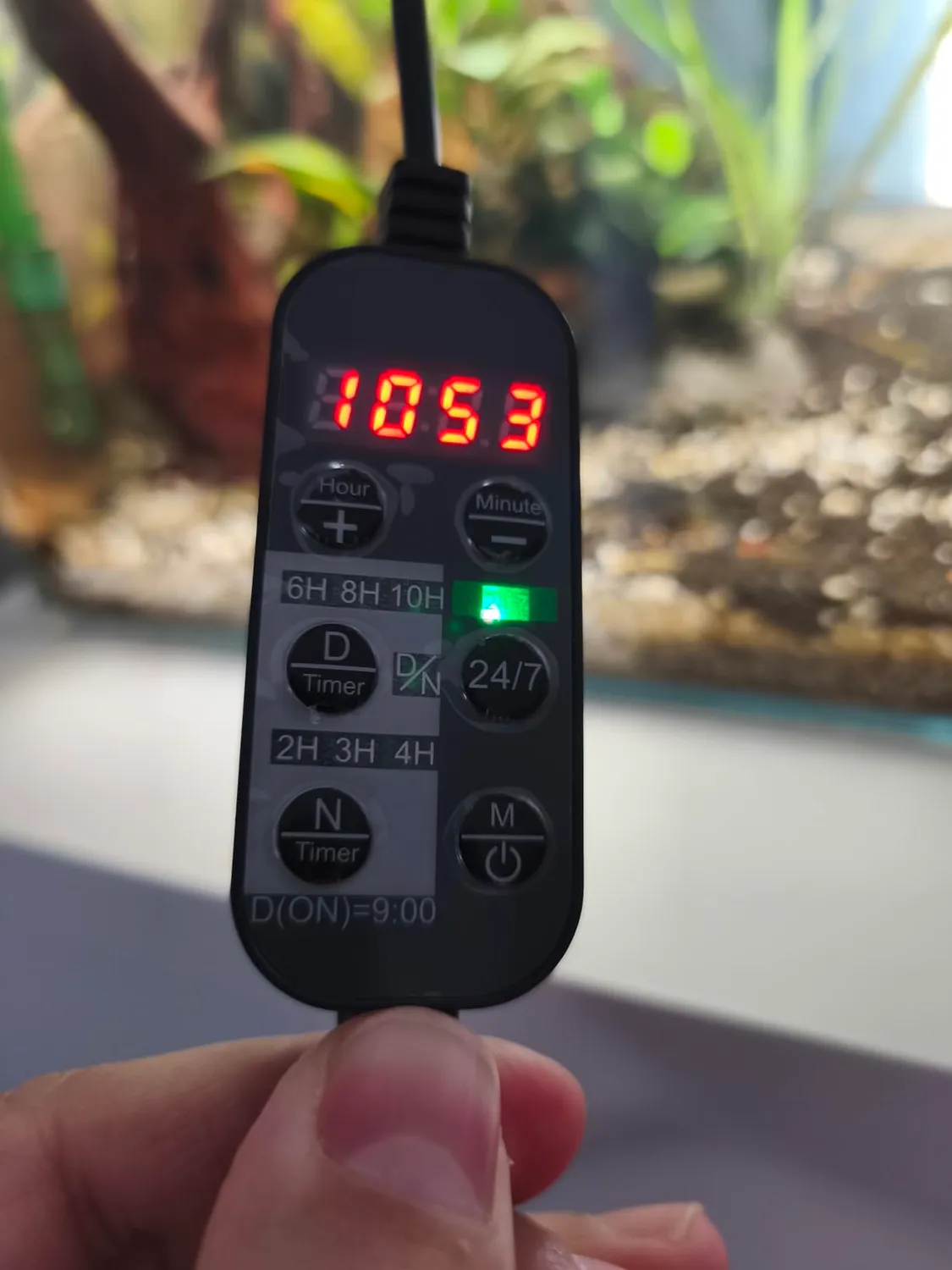 Pawfly Luce LED Acquario 45-60 cm 6 Tasti 24/7