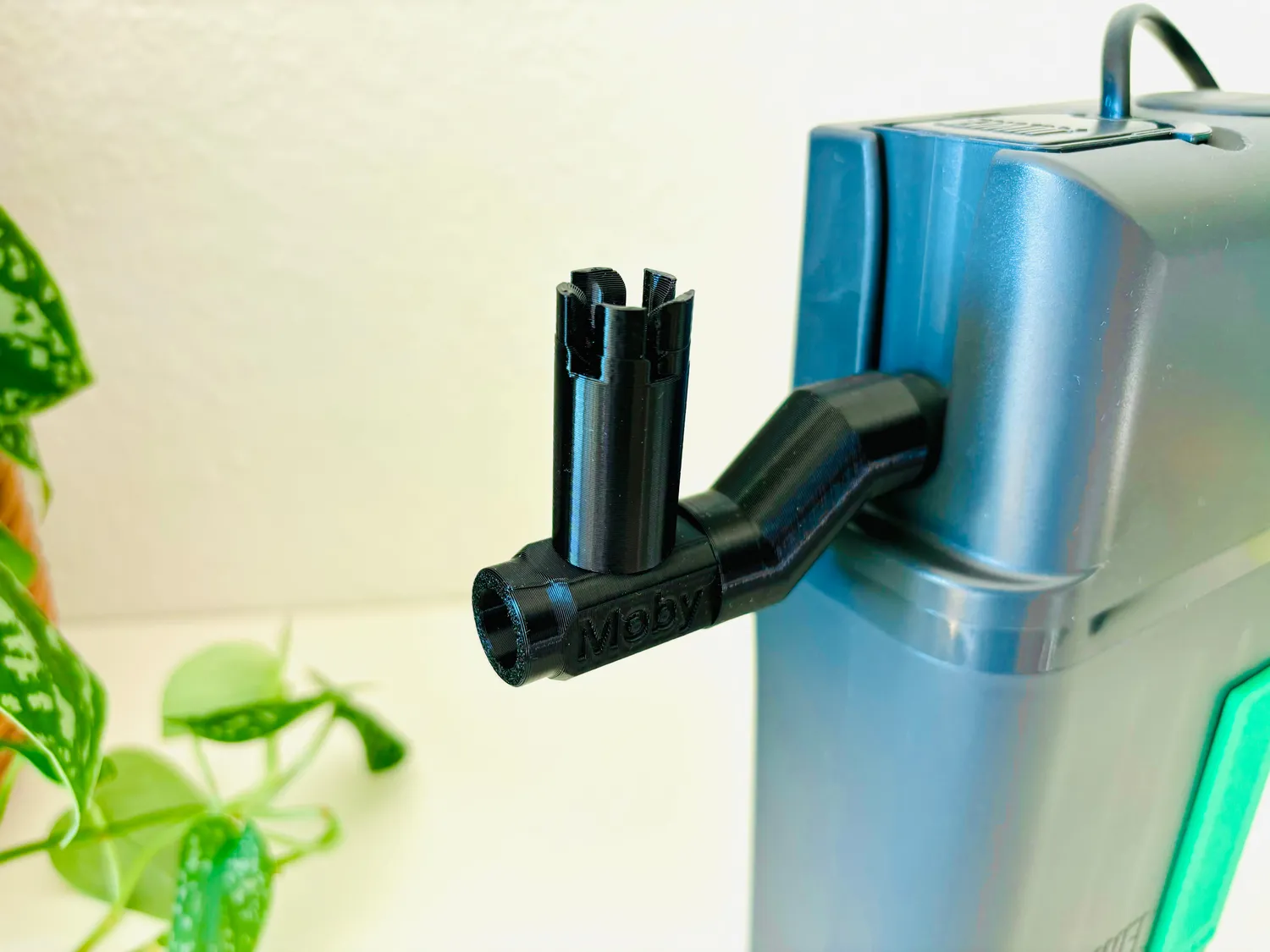Moby Lab Bioflow One lily pipe skimmer cover set nero