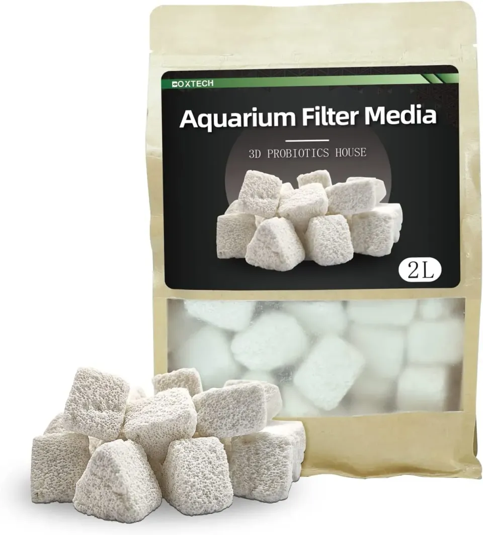 boxtech cannolicchi ceramica 2L filtro biologico acquario