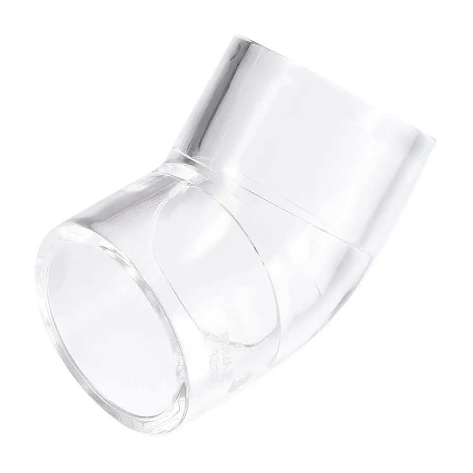 Aquariatech Raccorderia Gomito 45° Ø25mm acrilico trasparente