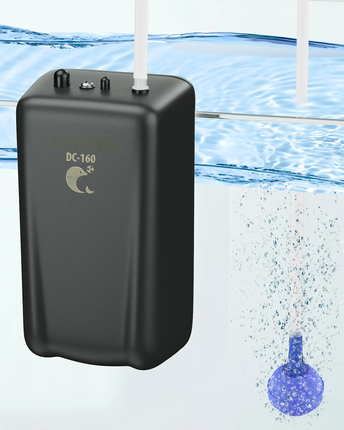 Pawfly Ossigenatore Batteria 2,5 l/min Portatile da Pesca