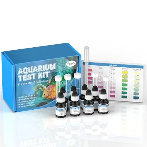 Pawfly Kit Test 5 in 1 tester acqua acquario dolce e salata